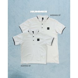 PLAYERA POLO HUMMER S H251002-37WH BLANCO