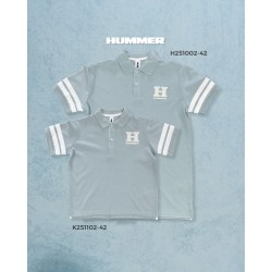 PLAYERA POLO HUMMER H251002-42 MENTA