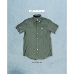 CAMISA MC HUMMER H251003-63 VERDE OLIVO