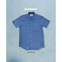 CAMISA MC HUMMER H251003-63 AZUL DENIM