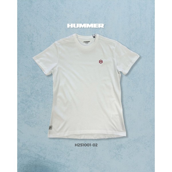 PLAYERA MODA HUMMER H251001-02 BLANCO