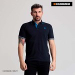 PLAYERA POLO HUMMER 240 NAVY