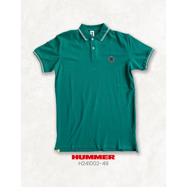 PLAYERA POLO HUMMER H241002-49 / VERDE