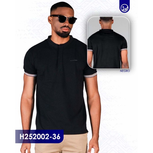 Playera polo Premium Hummer H252002-36 / negro