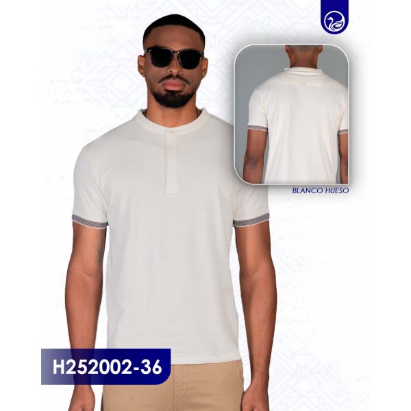 Playera polo Premium Hummer H252002-36 / Blanco hueso