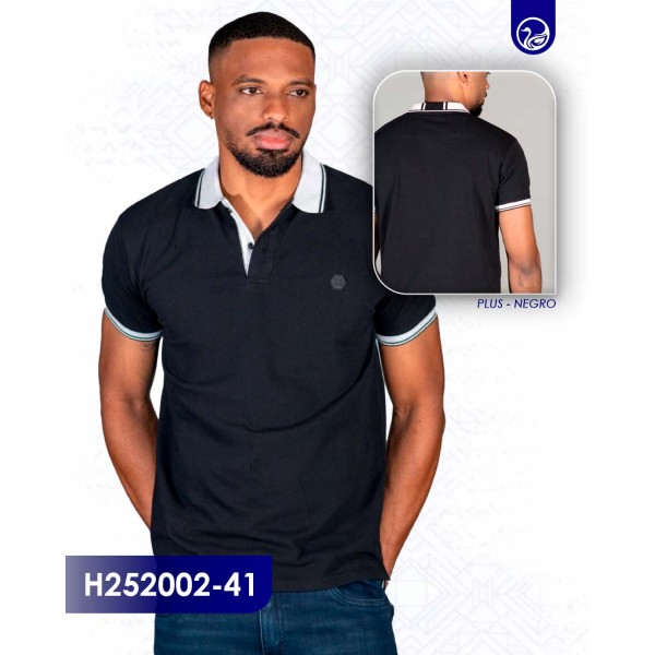Playera polo Premium Hummer H252002-41/ negro