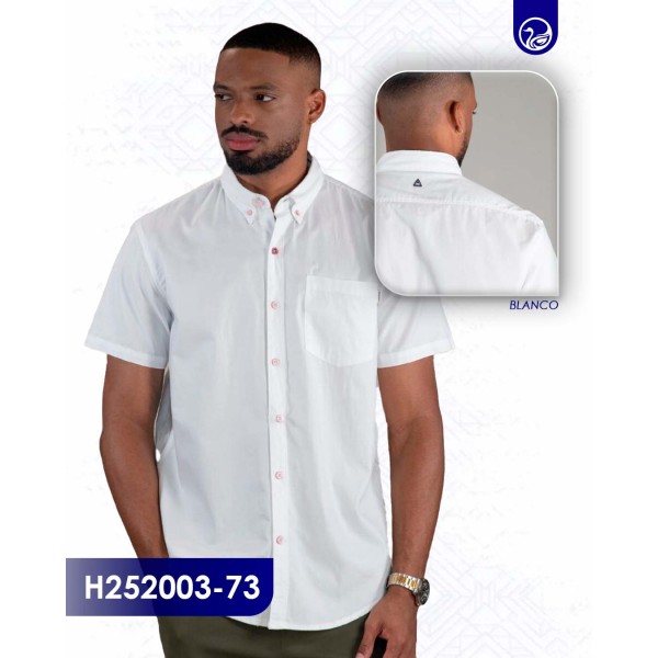 Camisa Hummer MC H252003-73 / Blancoo