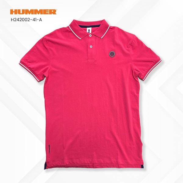 PLAYERA POLO HUMMER 0241A GERANIO