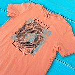 PLAYERA MODA  JC  / MELON/PALMAS