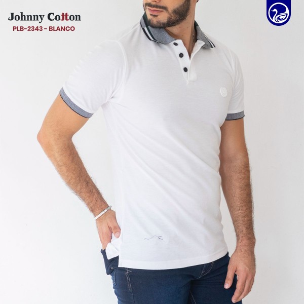PLAYERA POLO JC PLB-2343 BLANCO