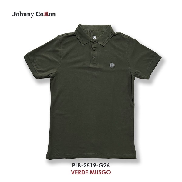 PLAYERA POLO JC PLB-2519-G26 VERDE MUSGO