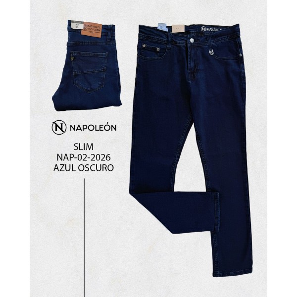 Jeans Napoleon Slim 02-2026 / Azul Oscuro