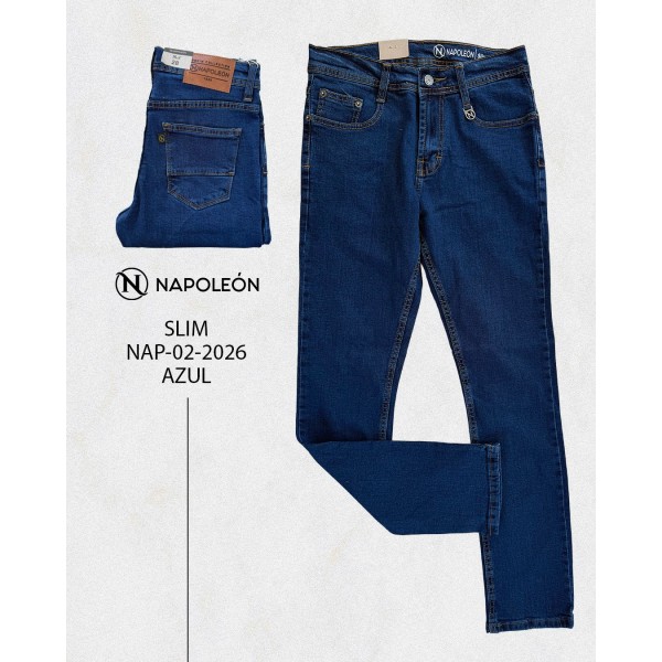 Jeans Napoleon Slim 02-2026 / Azul