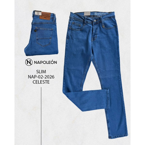 Jeans Napoleon Slim 02-2026 / Celeste