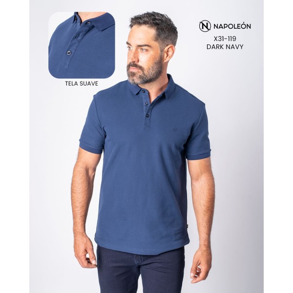 Polo Premium Napoleón X31-119-DKNV XL DARK NAVY