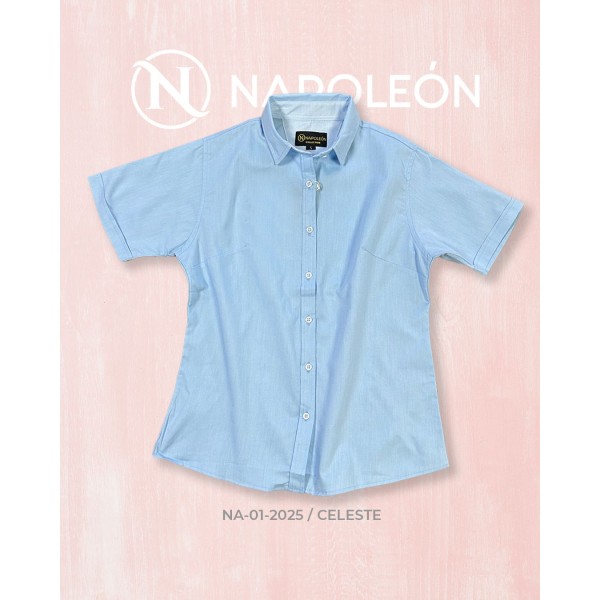 BLUSA NAPOLEON 01-25 CELESTE