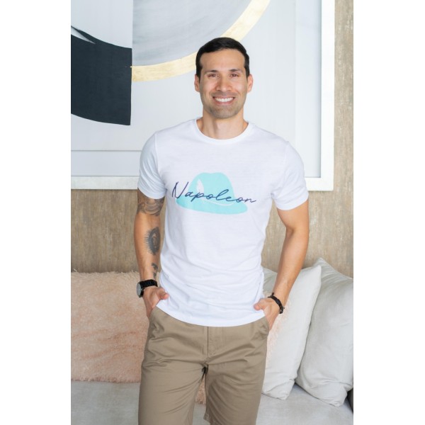 PLAYERA NAPOLEON 236-WHITE