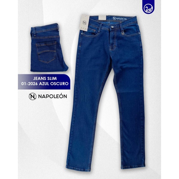 Jeans Napoleon Slim 01-2026 / Azul Oscuro