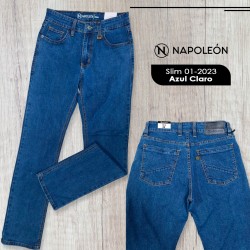 Pantalon Napoleón SLIM NA-02-2023 AZUL CLARO
