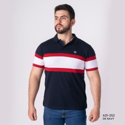 PLAYERA POLO PREMIUM NA-A31-252 DK NAVY