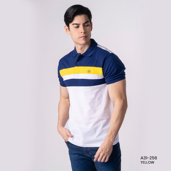 PLAYERA POLO PREMIUM NA-A31-256 YELLOW