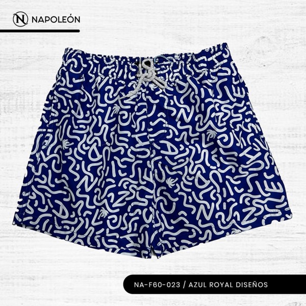 Calzoneta de baño / Azul Royal Diseños