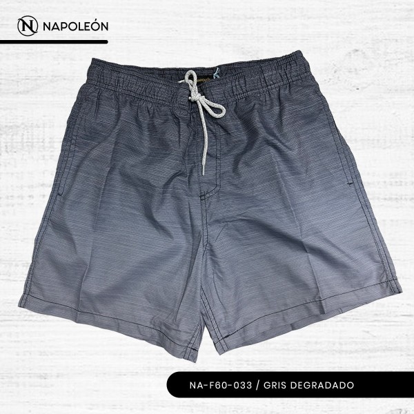 Calzoneta de baño / Gris Degradado