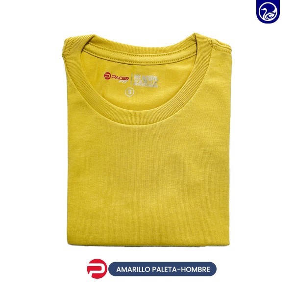 PLAYERA CUELLO REDONDO PC / AMARILLO PALETA