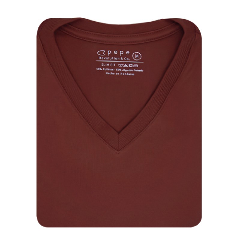 playeras de cuello v