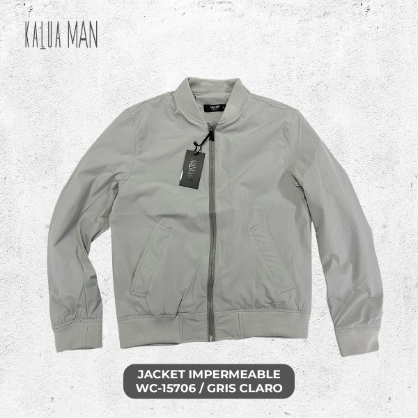 JACKET KALUA 15706  GRIS CLARO