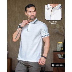 PLAYERA POLO PREMIUM NA-X31-519-WH XL WHITE